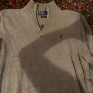 Mens Ralph Lauren sweater tan size large